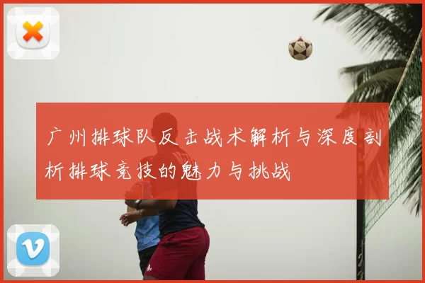 广州排球队反击战术解析与深度剖析排球竞技的魅力与挑战