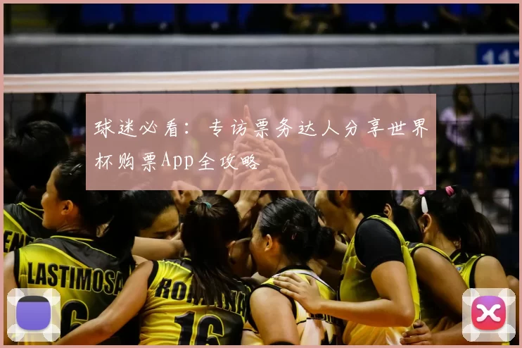 球迷必看:专访票务达人分享世界杯购票App全攻略